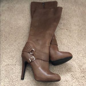 Jessica Simpson Avery boots size 7 brown leather